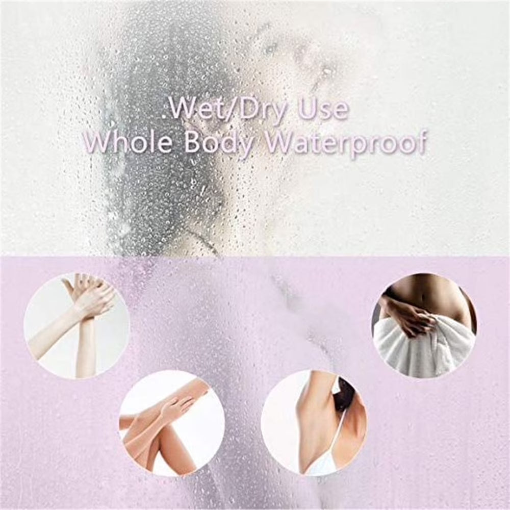 Smooth & Silky Electric Shaver for Women, Smooth Glide Foil Shaver and Bikini Trimmer, Cordless Bikini Trimmer Purple