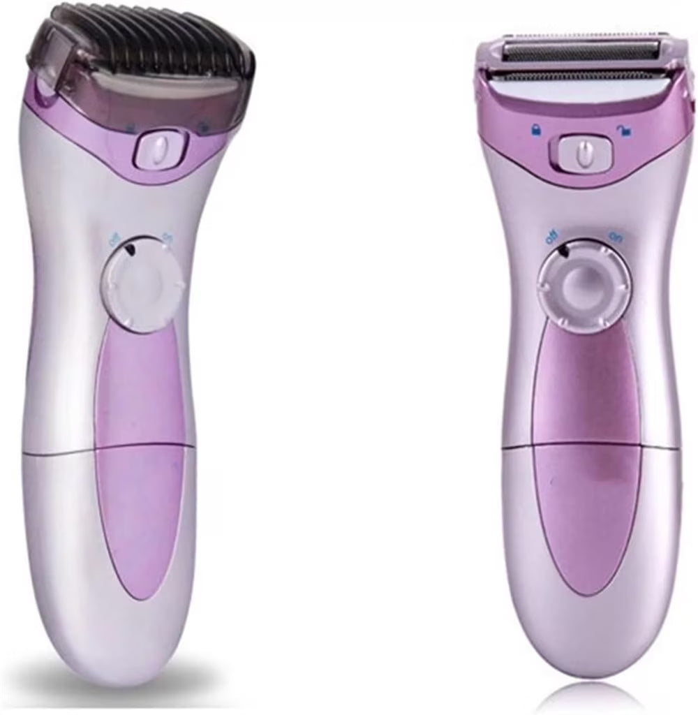 Smooth & Silky Electric Shaver for Women, Smooth Glide Foil Shaver and Bikini Trimmer, Cordless Bikini Trimmer Purple