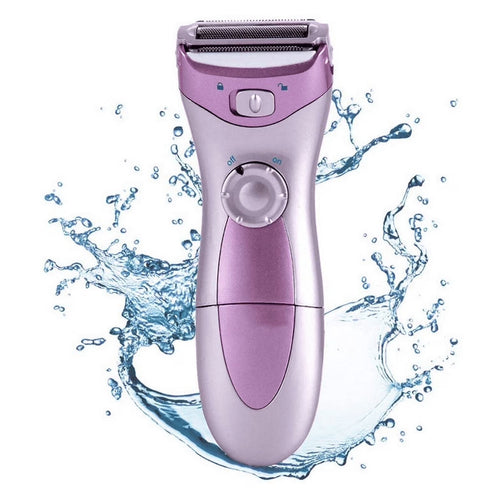 Smooth & Silky Electric Shaver for Women, Smooth Glide Foil Shaver and Bikini Trimmer, Cordless Bikini Trimmer Purple